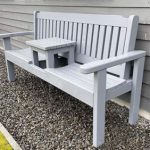 Bench with table